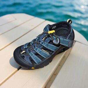 Toddler KEEN Newport H2 Water Sandals Blue Medium Gray Size 11